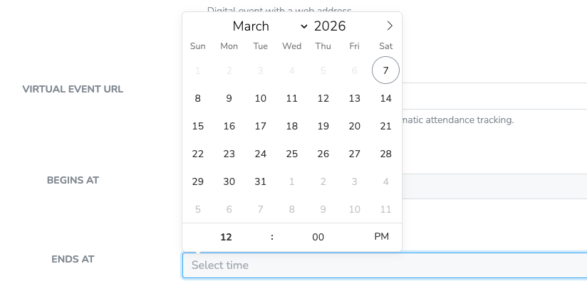 Setting Date and Time