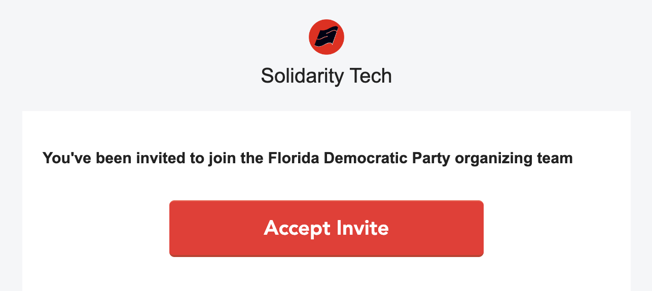 Invitation Text/Email